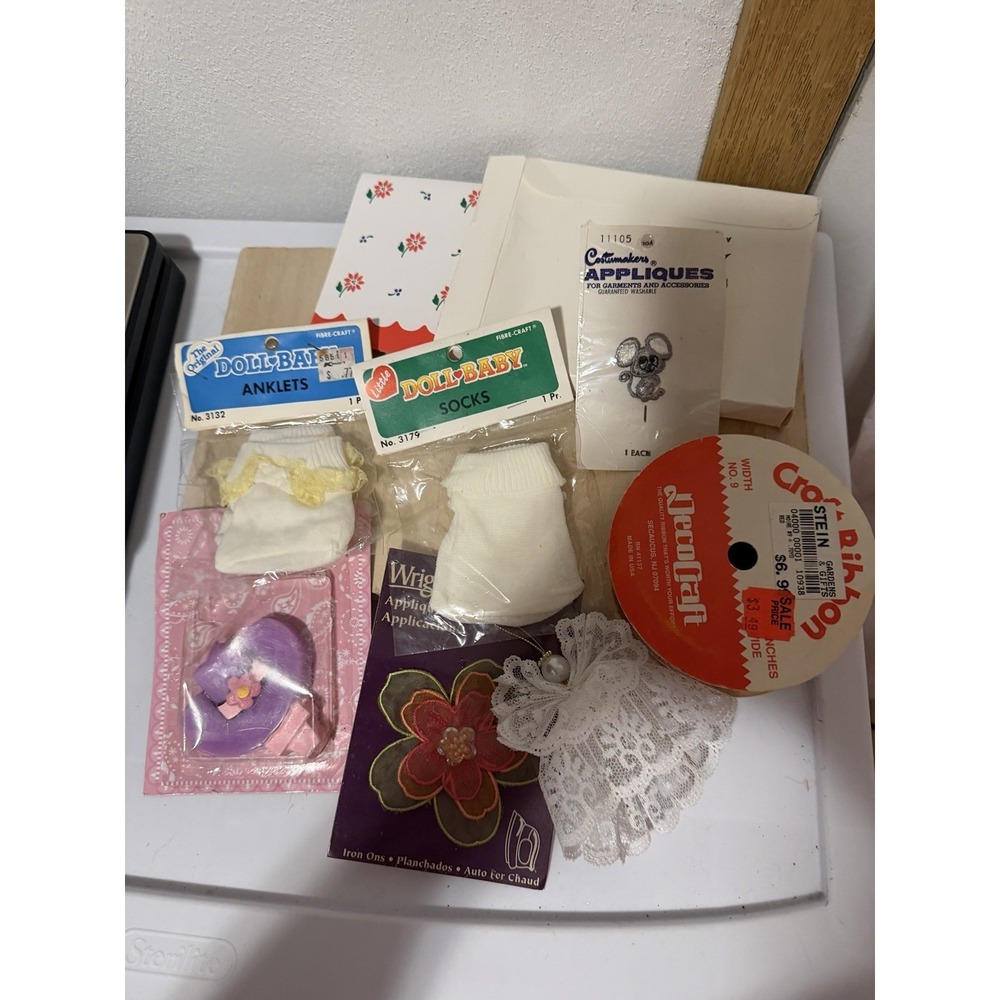 Vintage Craft Supplies Lot